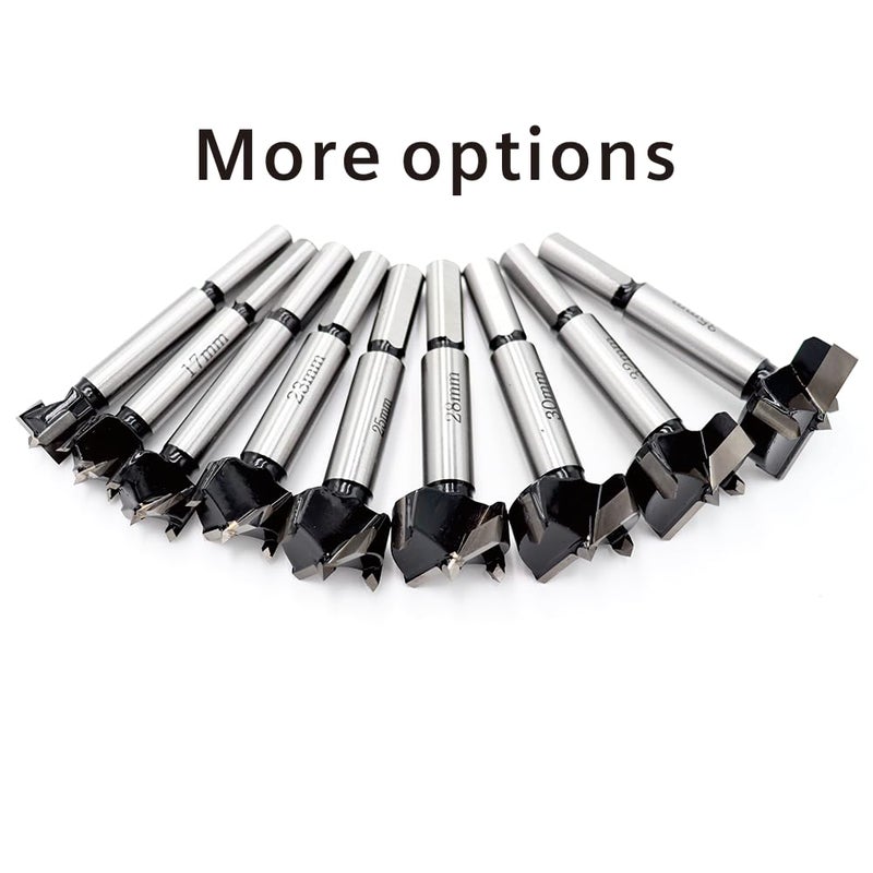 STORMCUBE Forstner Drill Bits 10mm (0.4 inch) Tungsten Carbide Upgraded Version Higher Hardness Wood Hole Saw Auger Opener Woodworking Drilling Tool Wood Cutter - Image 4
